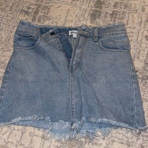 Superdown denim skirt size S